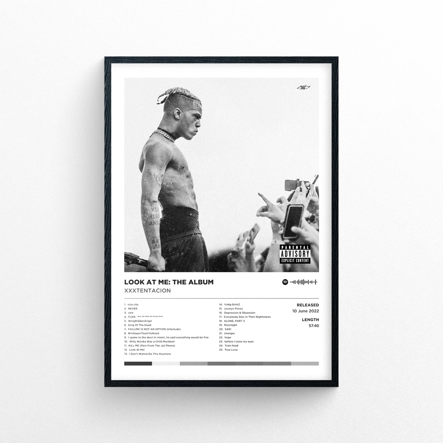 XXXTentacion "Look at Me" Poster Print