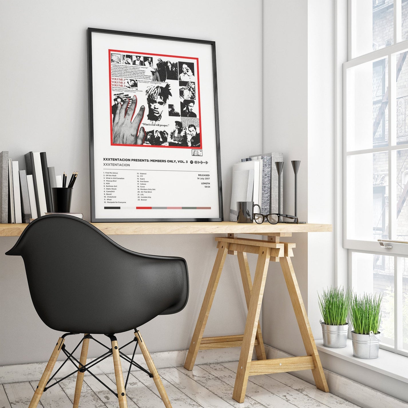 XXXTentacion "Members Only" Poster Print