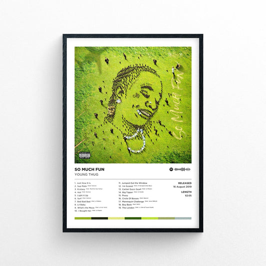 Young Thug "So Much Fun" Poster Print