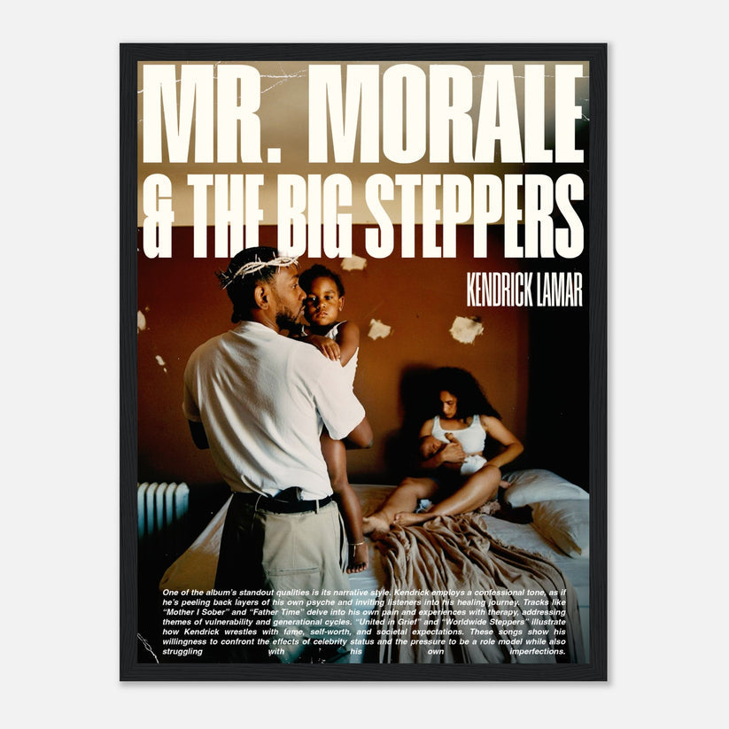 Morale The Rapper KENDRICK LAMAR – Rapper Posters