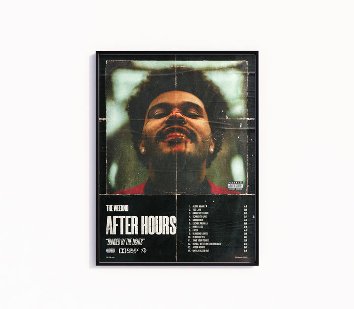 THE WEEKND – Rapper Posters