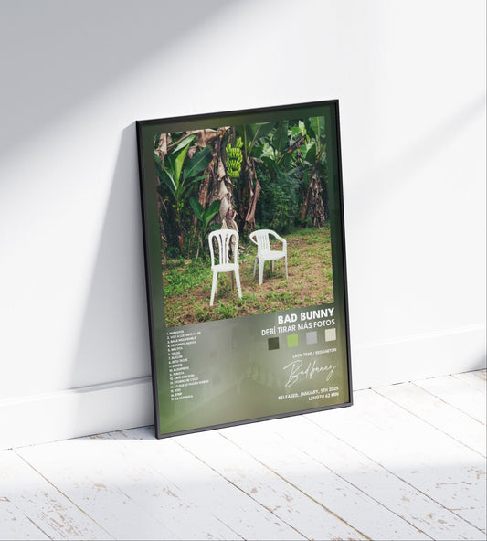 Bad Bunny 'Debí Tirar Más Fotos' Album Poster