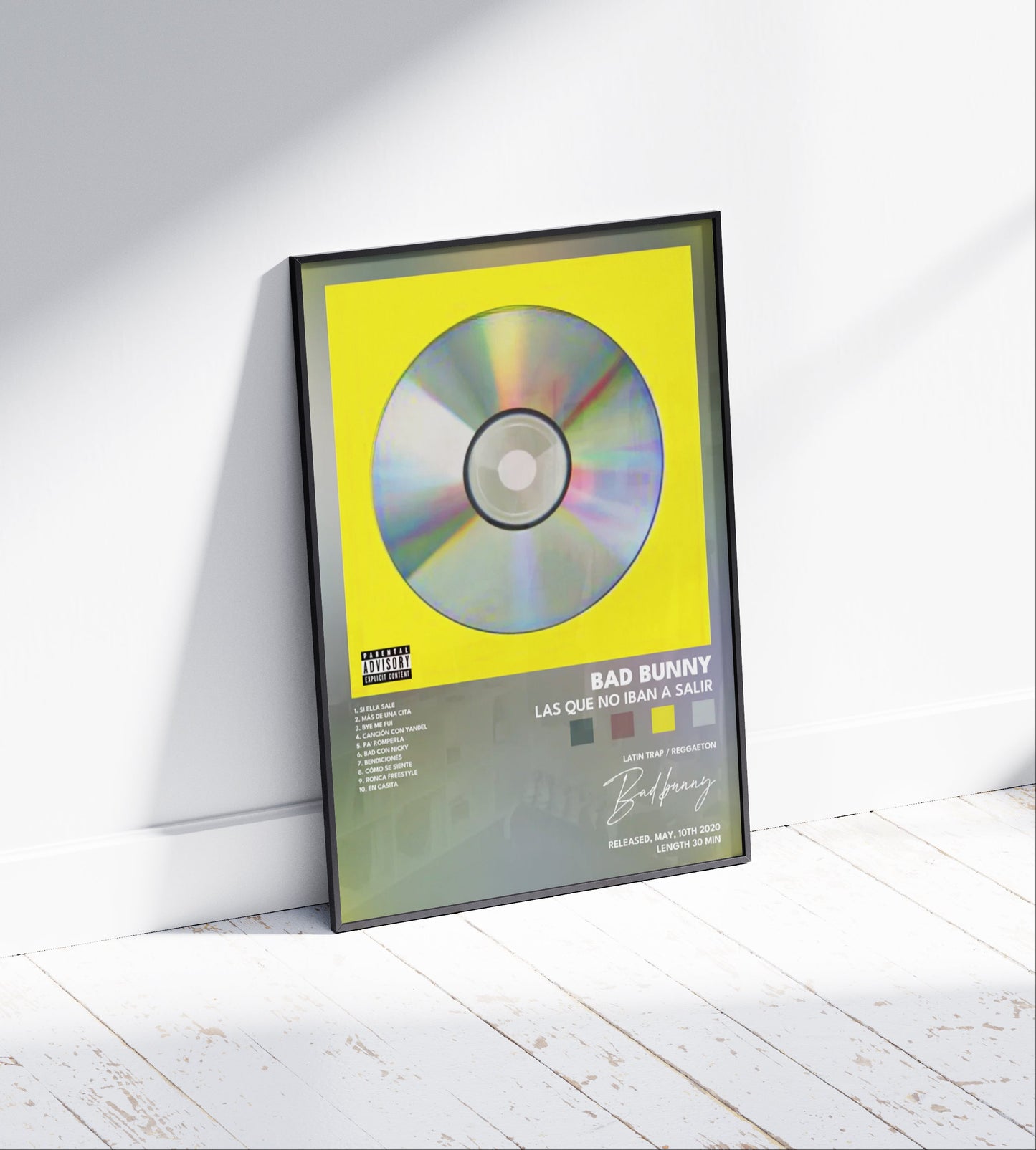 Bad Bunny 'Las que no iban a salir' Album Poster