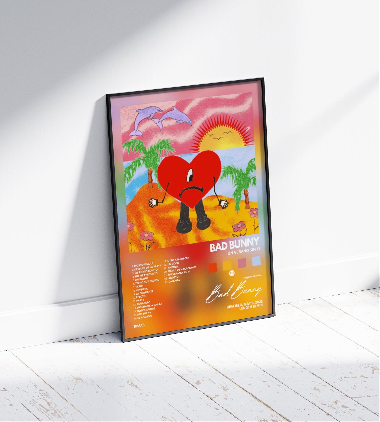 Bad Bunny 'Un Verano Sin Ti' Album Poster