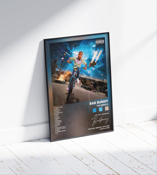 Bad Bunny 'YHLQMDLG' Album Poster