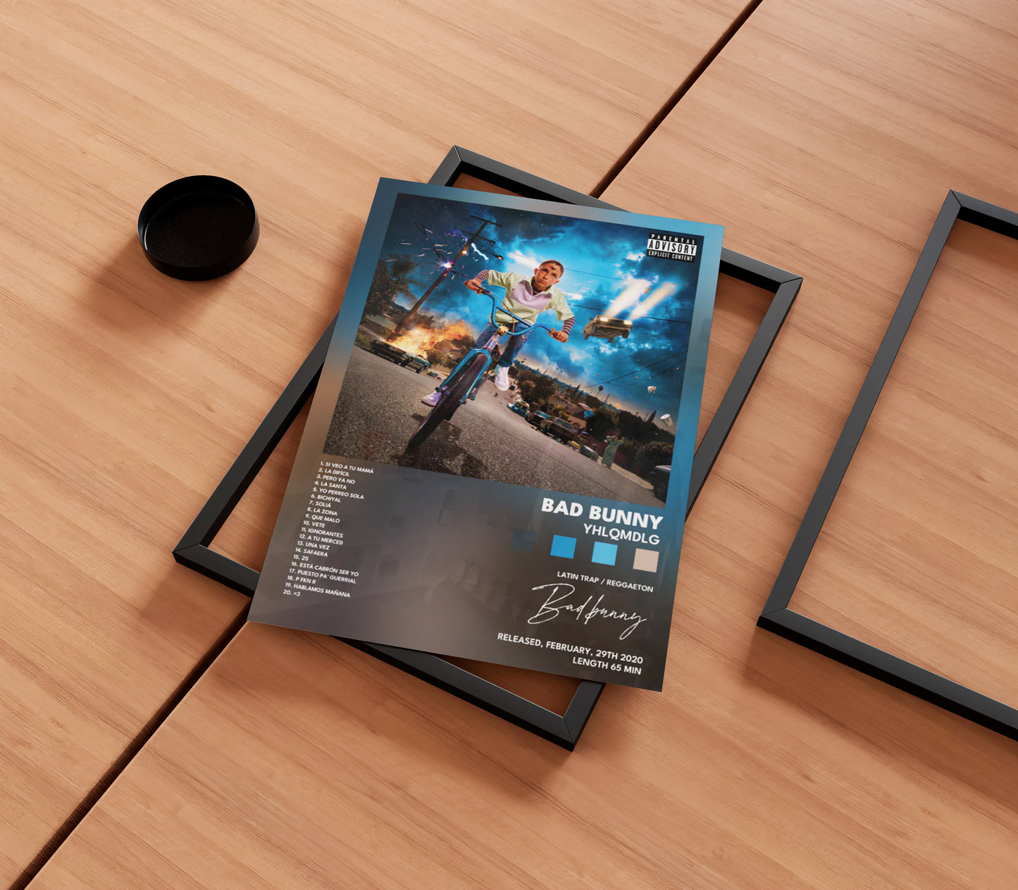 Bad Bunny 'YHLQMDLG' Album Poster