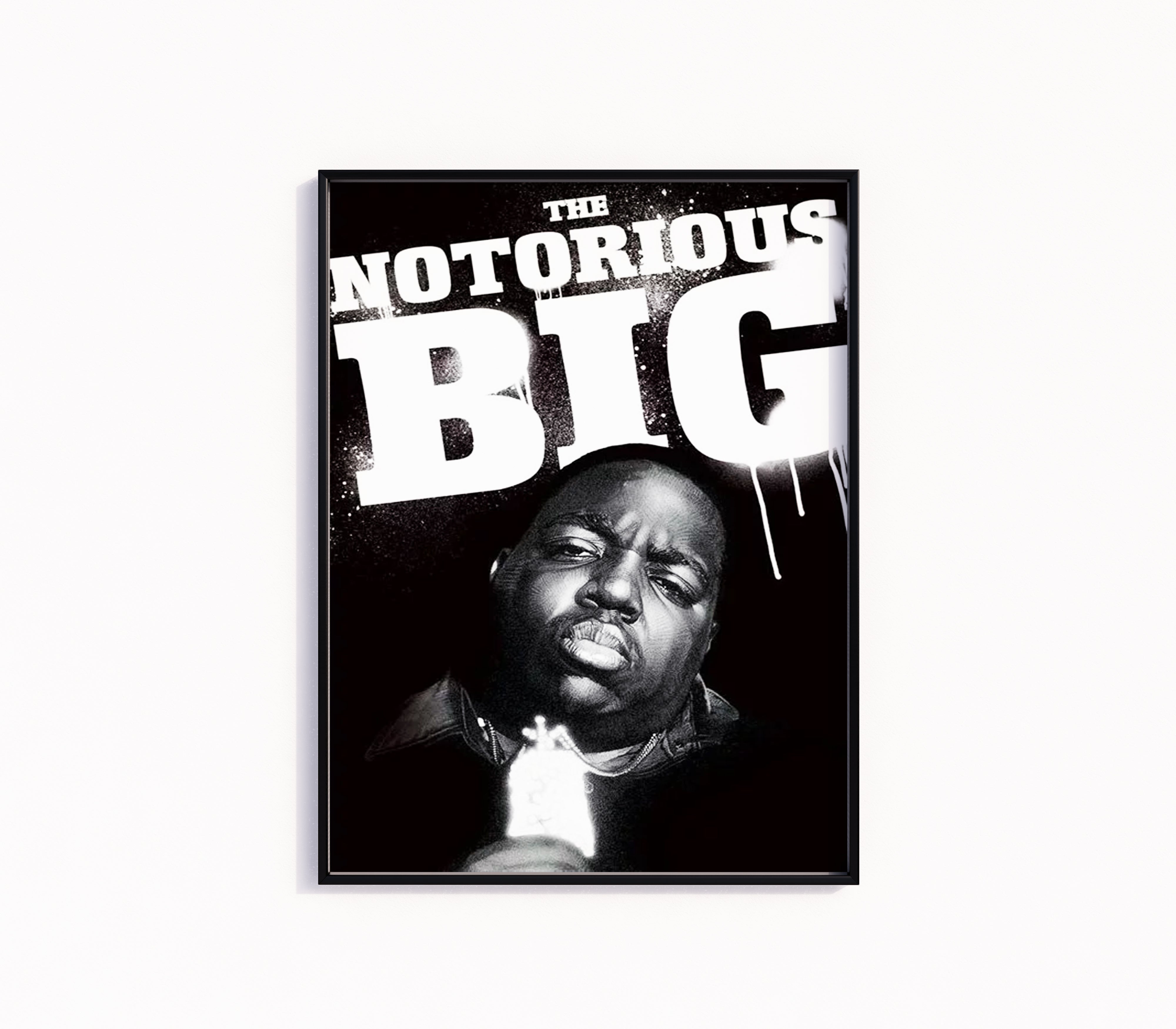 Biggie Poster Rapper Notorious B.I.G. Poster – Rapper Posters
