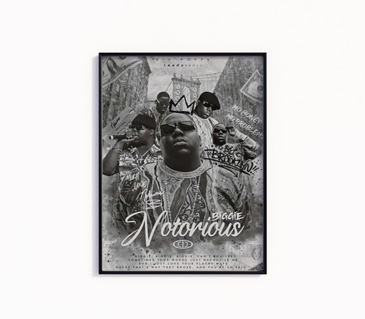Notorious B.I.G. "Biggie Smalls" Poster