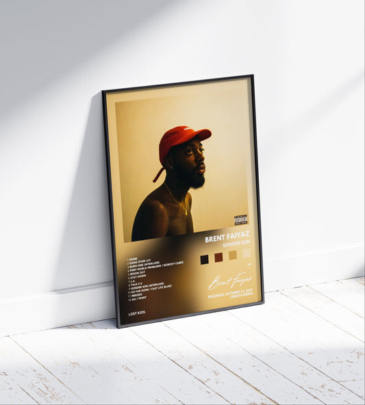 Brent Faiyaz "Sonder Son" Album Poster
