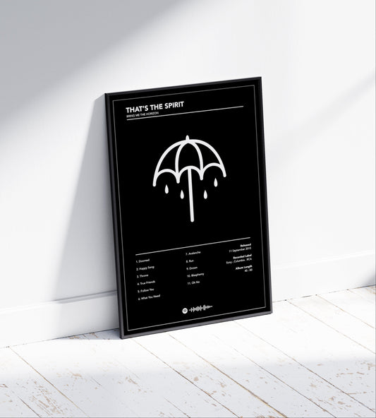 Bring Me The Horizon "That's The Spirit" Album Poster