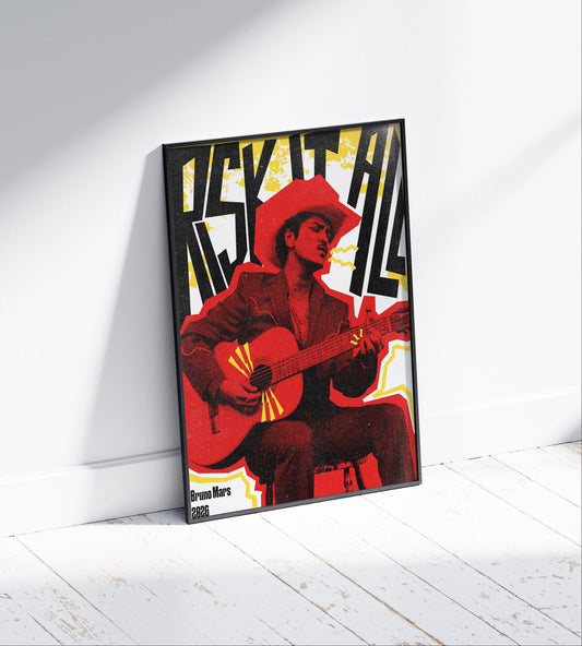 Bruno Mars Poster