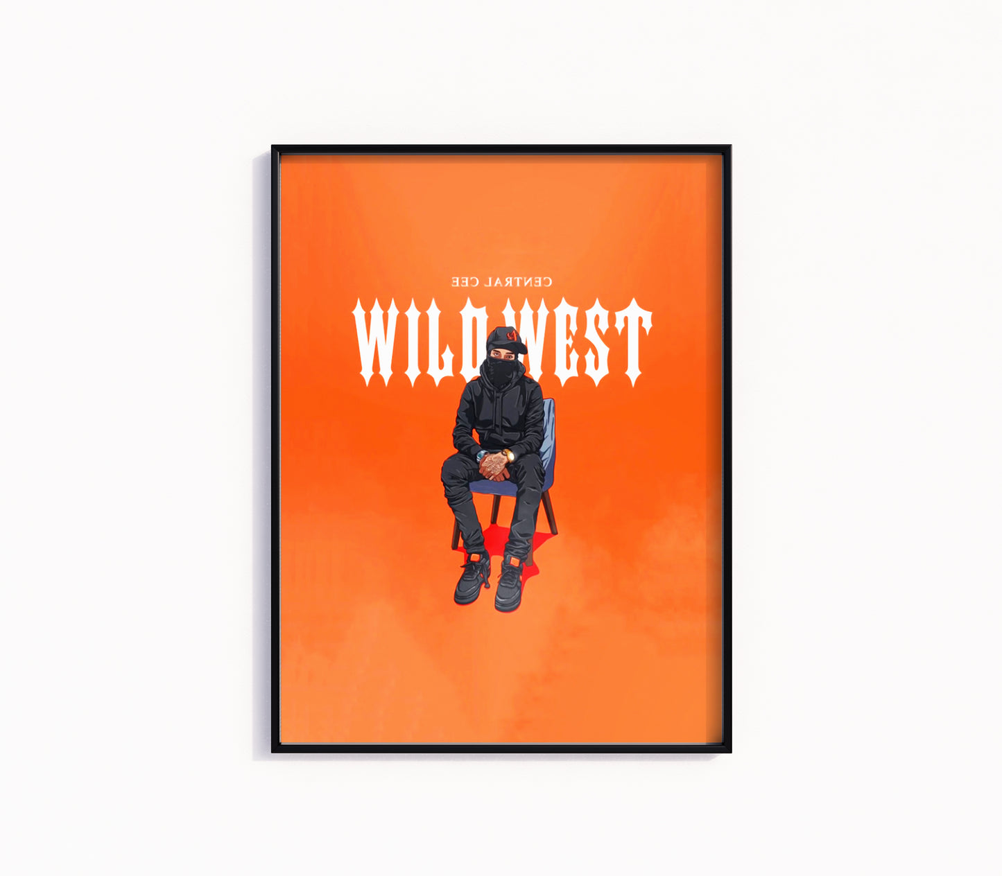 Central Cee "Wild West" Poster