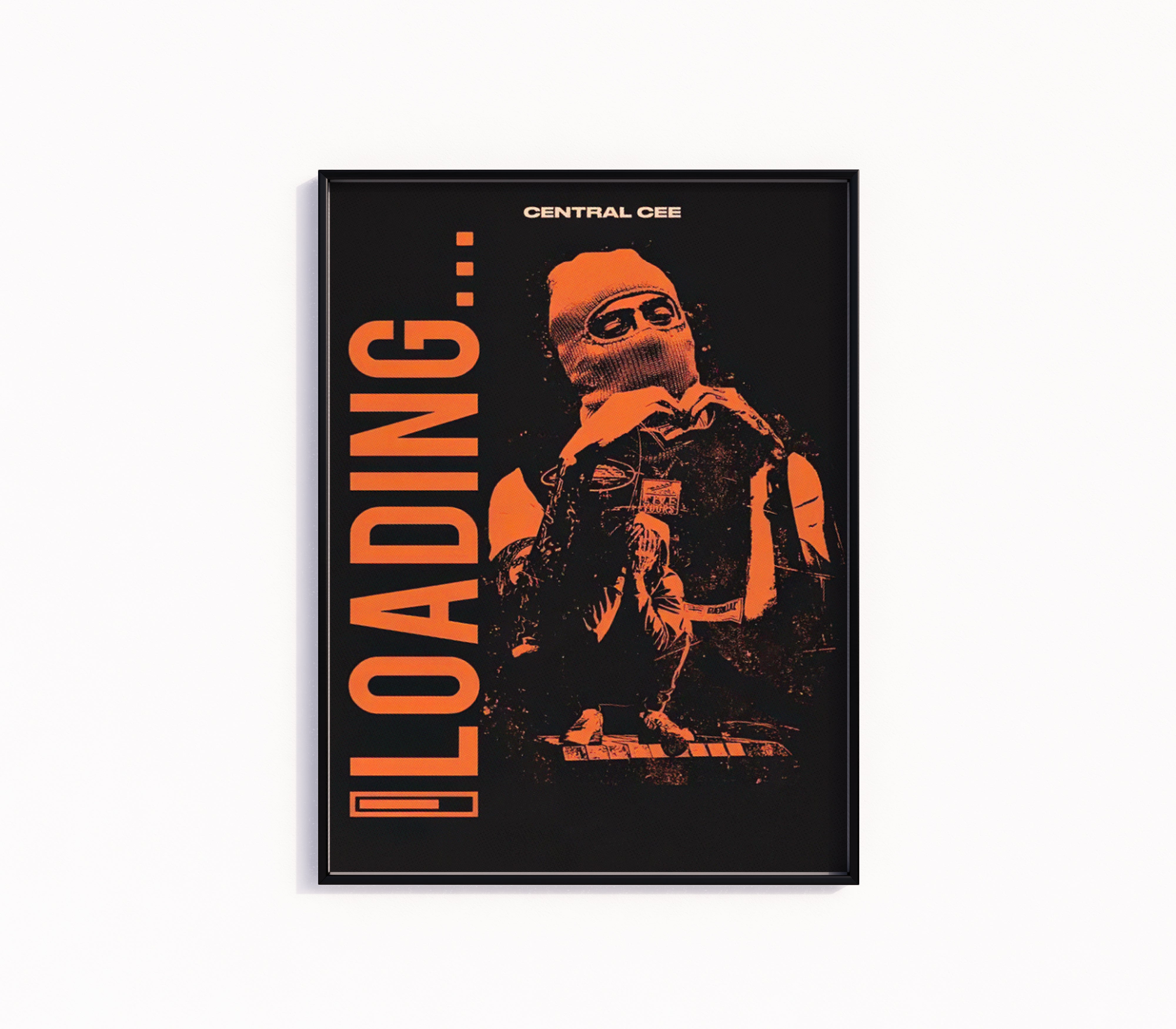 Central Cee "Loading" Poster – Rapper Posters