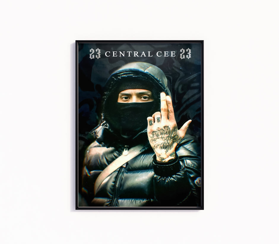 CENTRAL CEE – Rapper Posters