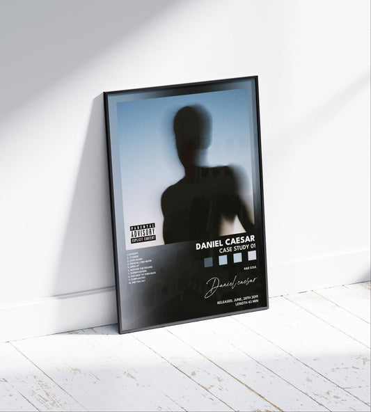 Daniel Caesar "CASE STUDY 01" Album Poster