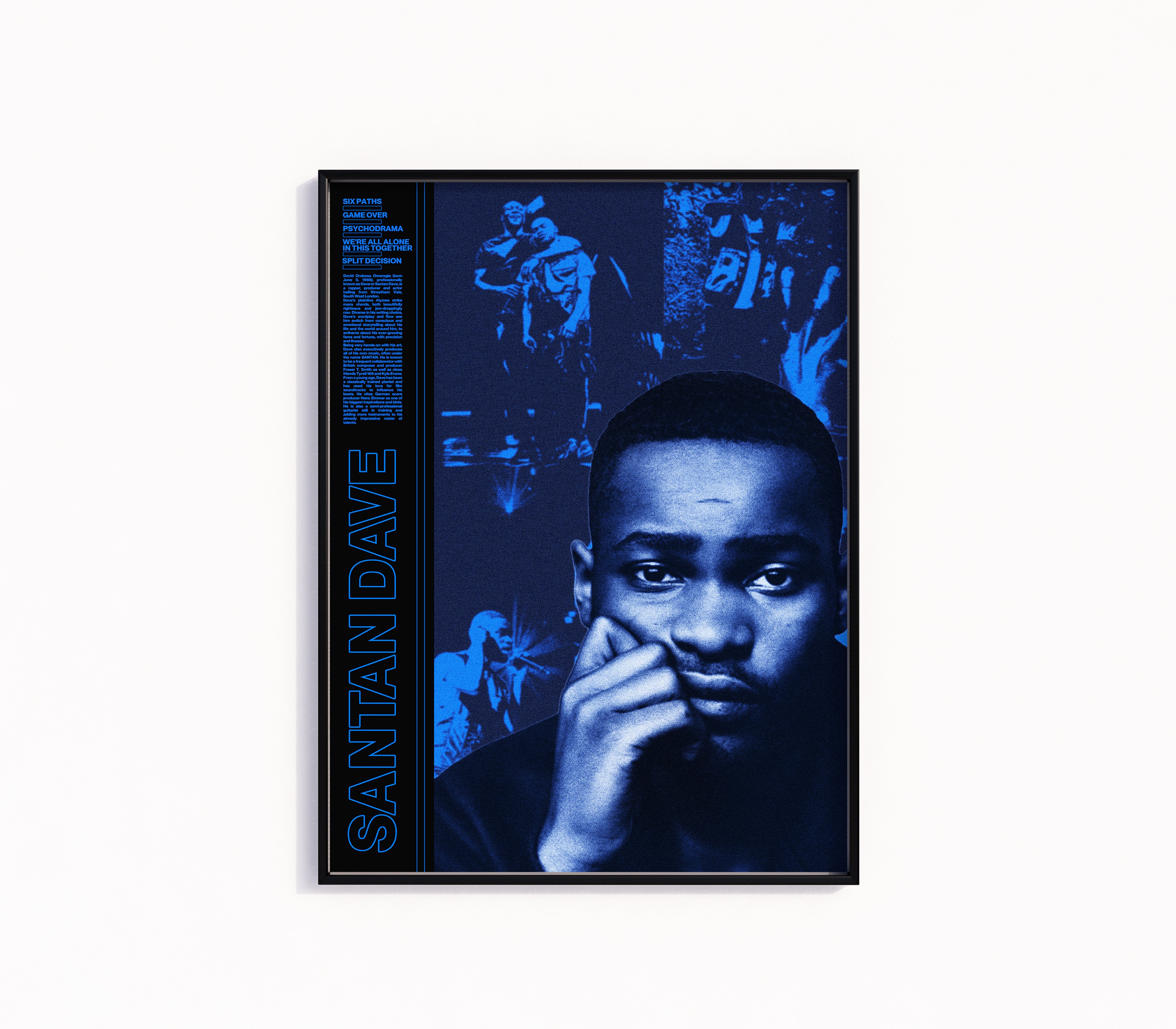 Dave Poster – Rapper Posters