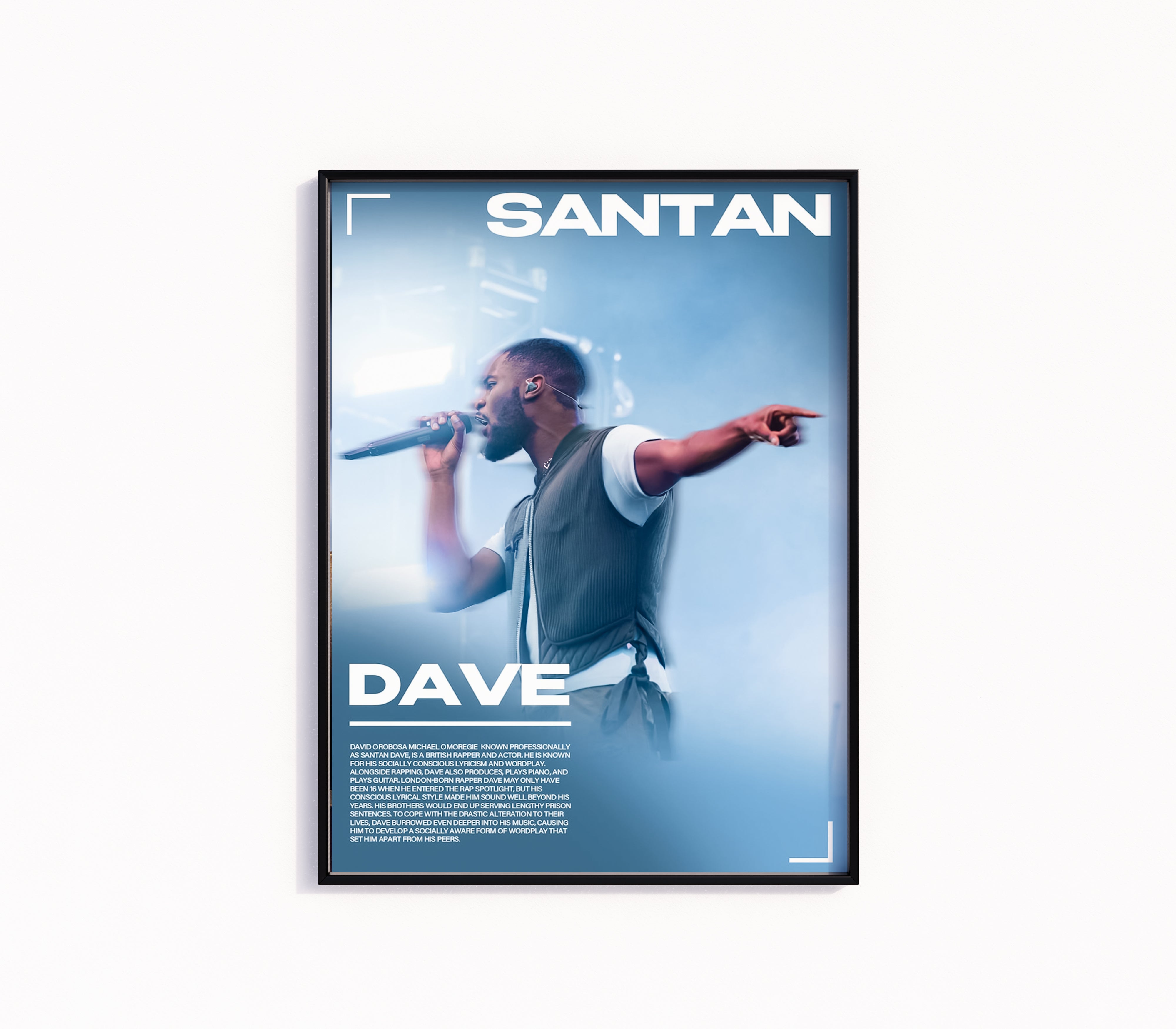 Dave Poster – Rapper Posters