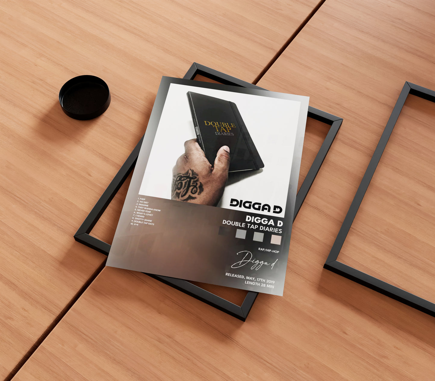 Digga D 'Double Tap Diaries' Album Poster