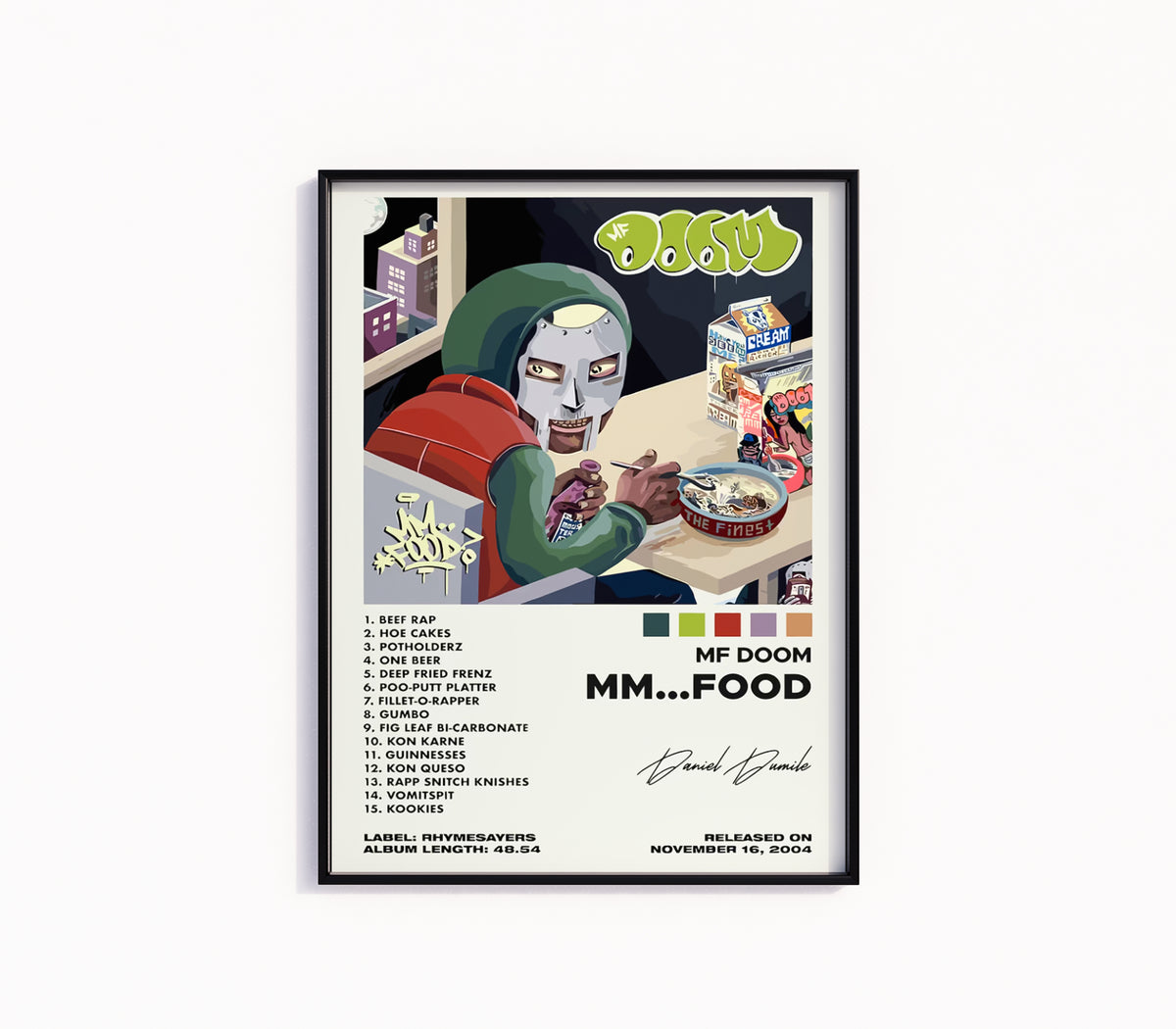 Mm Rapper Posters MF Doom
