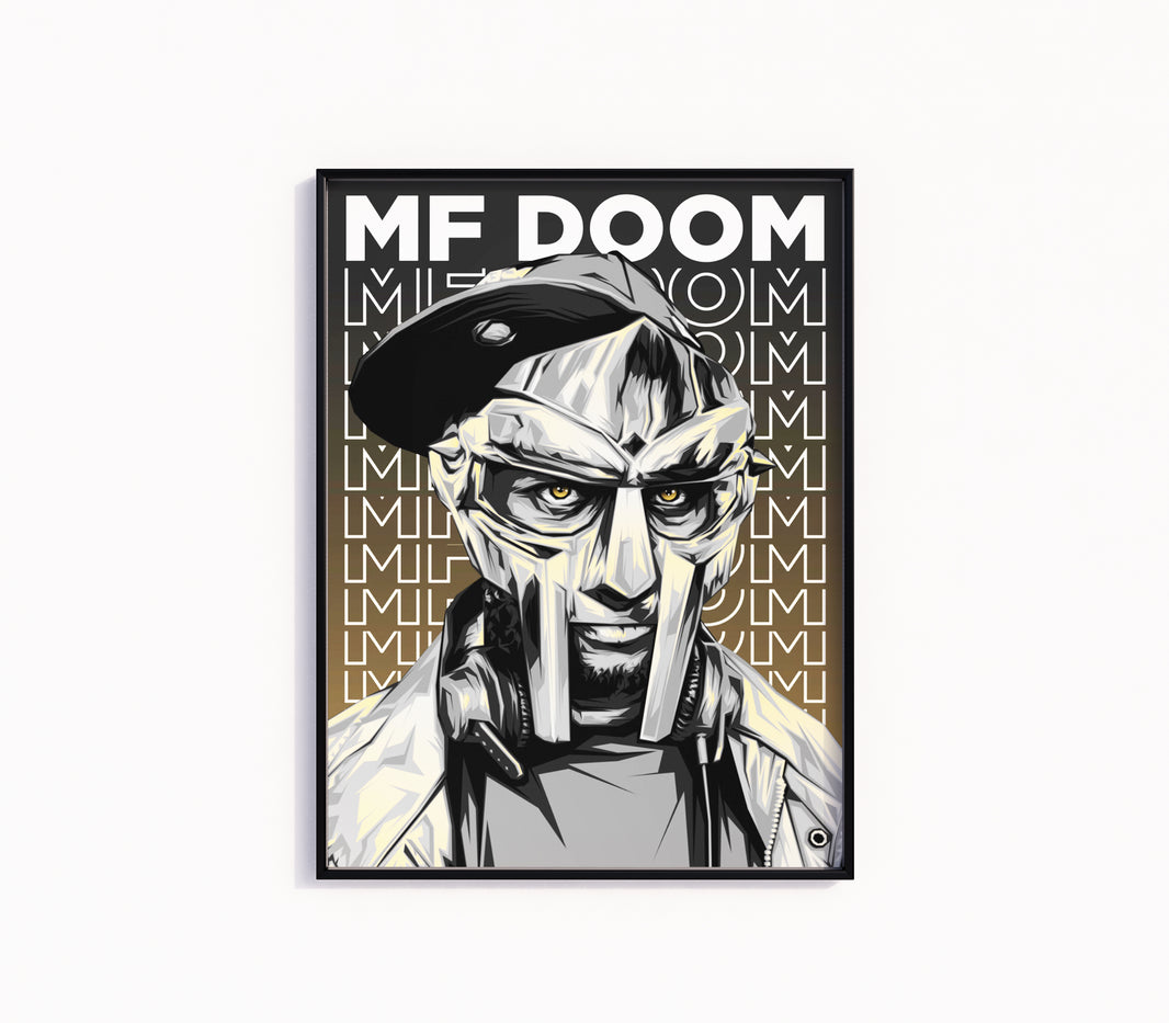 MF DOOM – Rapper Posters