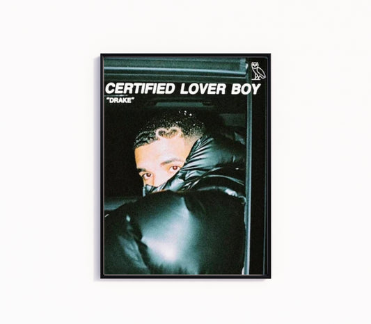 Drake "Certified Lover Boy" Poster