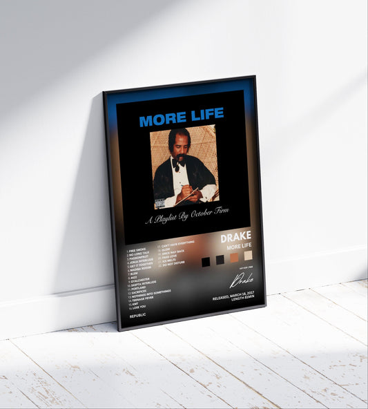 Drake "More Life" Album Poster