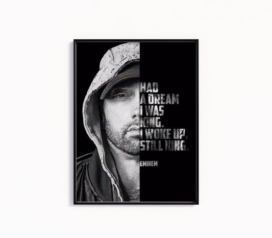 Eminem Poster Print