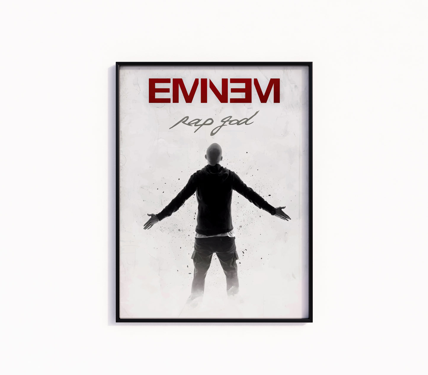 Eminem "Rap God" Poster Print