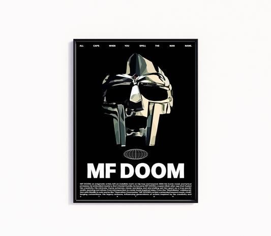 MF Doom Poster Print