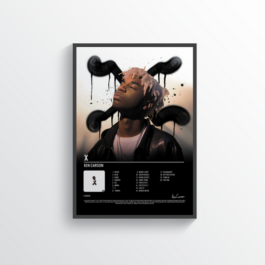 KEN CARSON – Rapper Posters