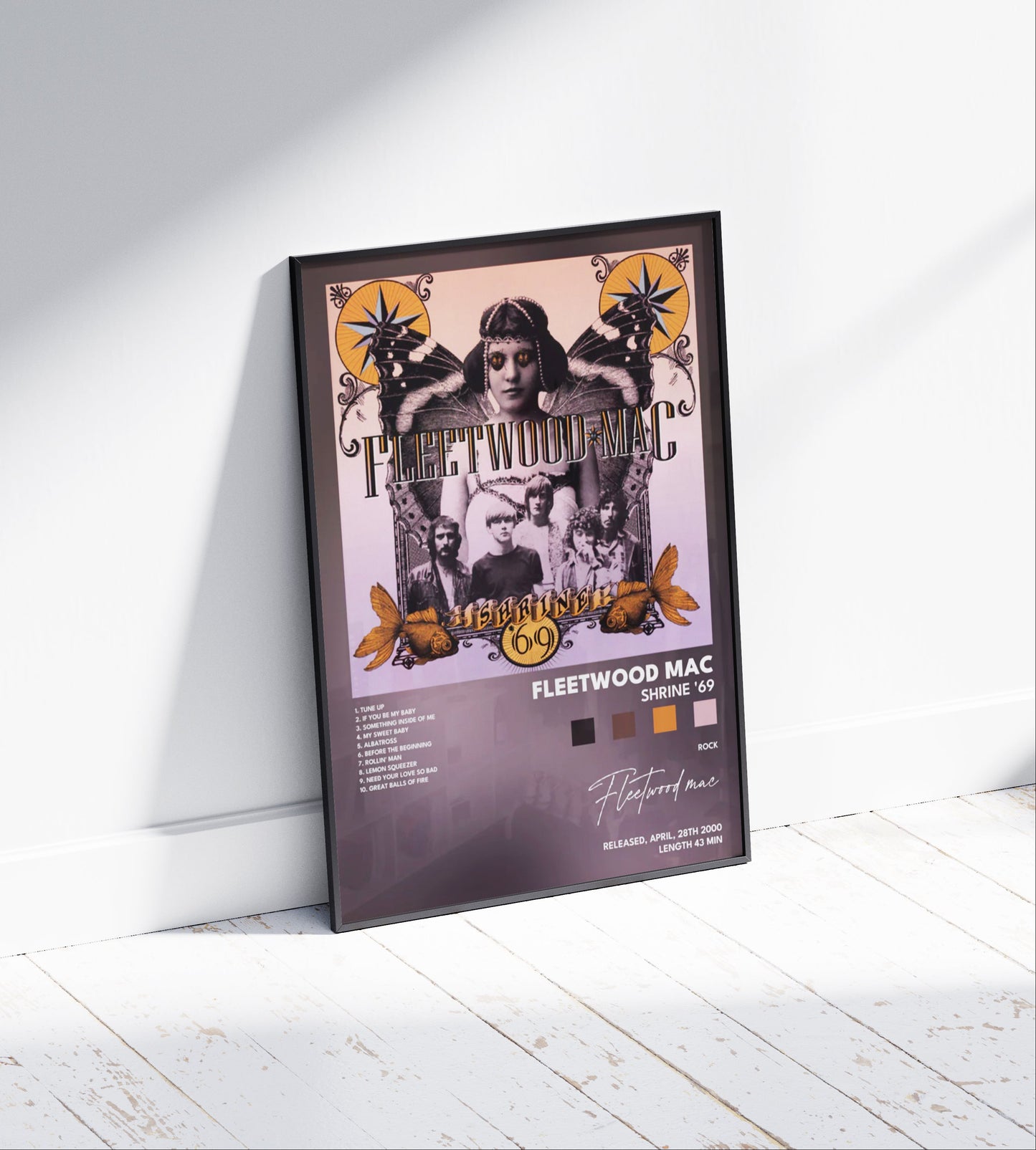 Fleetwood Mac "Shrine 69" Album Poster
