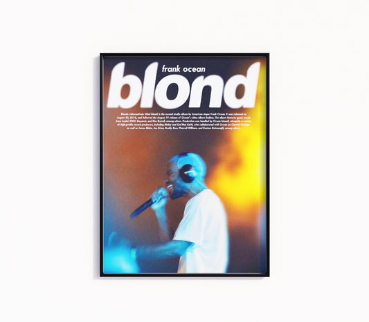 Frank Ocean Poster