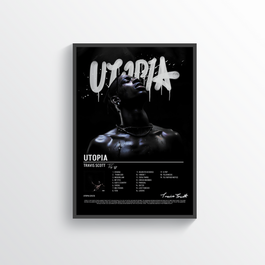 Travis Scott "Utopia" Poster Print