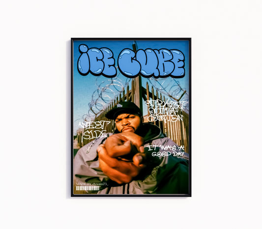 Ice Cube Poster