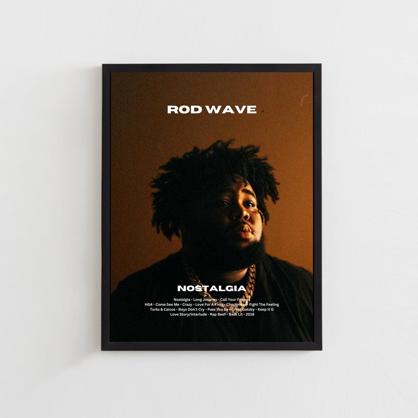 Rod Wave Poster Print – Rapper Posters