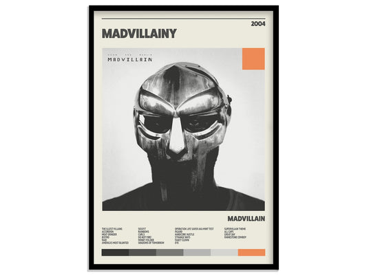 MF Doom "Madvillainy" Poster Print