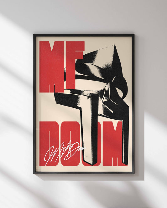 MF Doom Poster Print