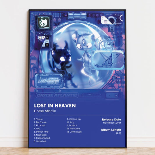 Chase Atlantic 'Lost In Heaven' Album Poster