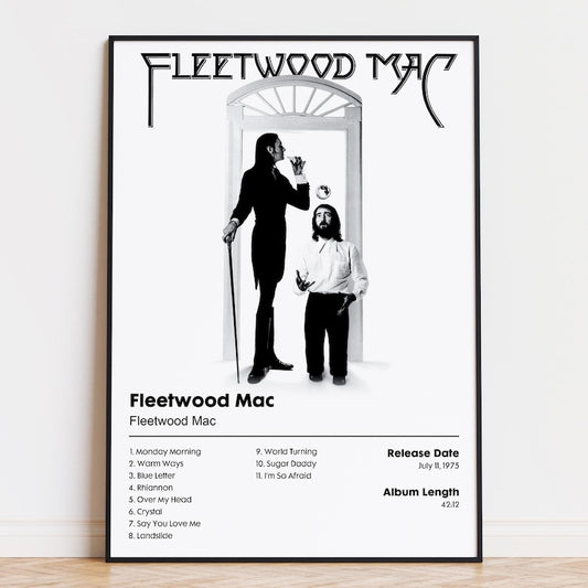Fleetwood Mac "FLEETWOOD MAC" Album Poster