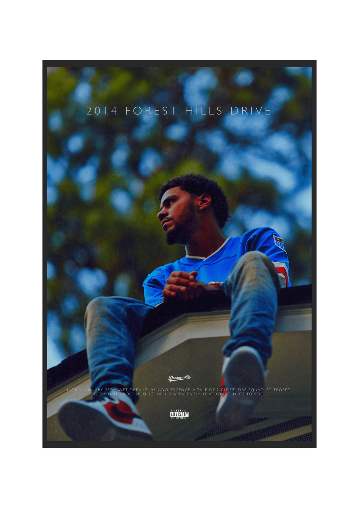 J Cole Poster Print