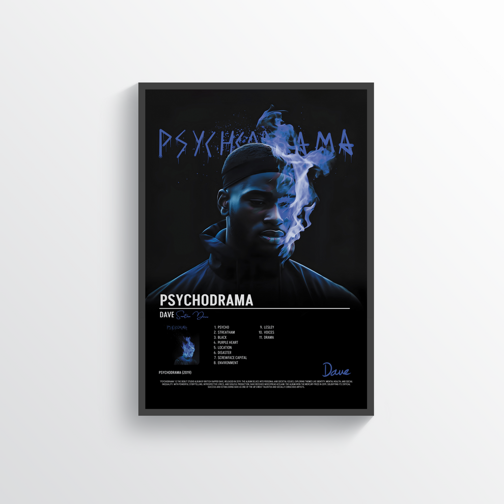 Dave "Psychodrama" Poster Print