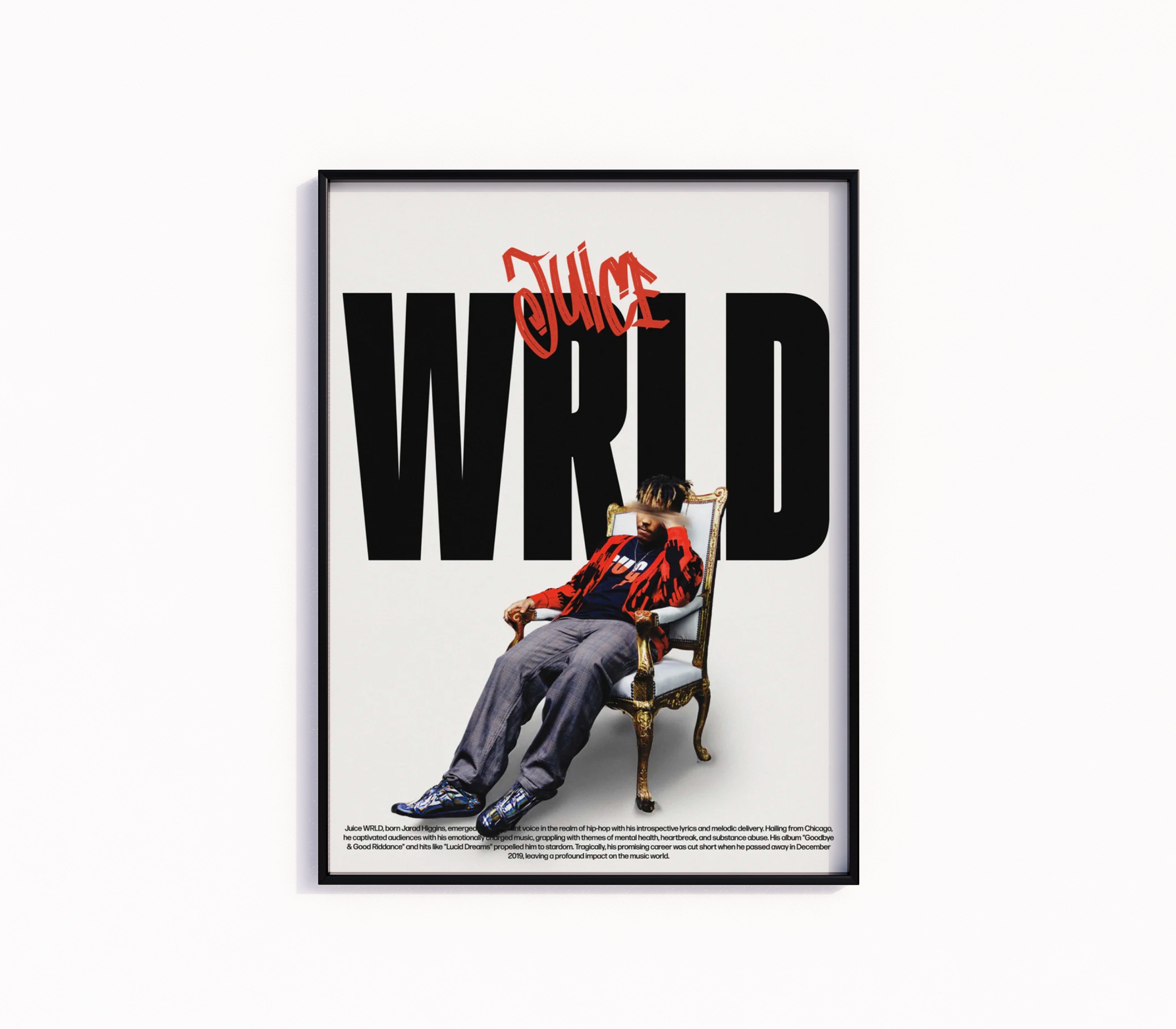 Juice World Rapper Logo JUICE WRLD – Rapper Posters
