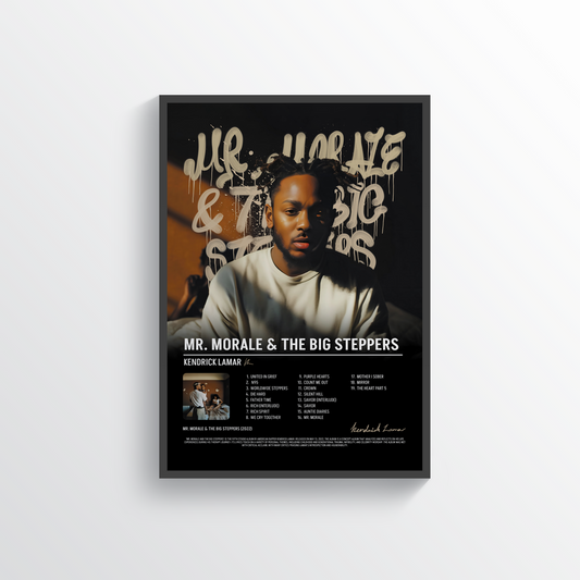 Kendrick Lamar "Mr. Morale & the Big Steppers" Poster Print