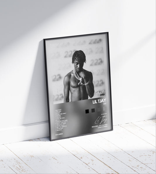 Lil Tjay '222' Album Poster