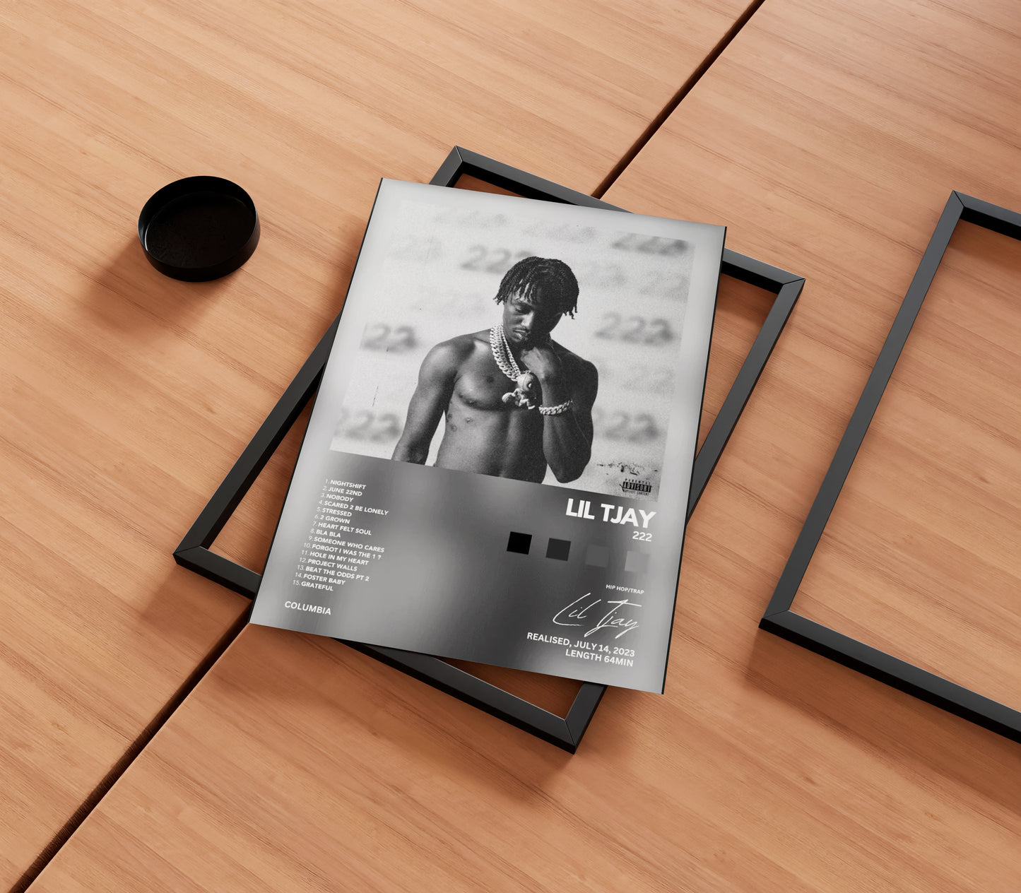 Lil Tjay '222' Album Poster