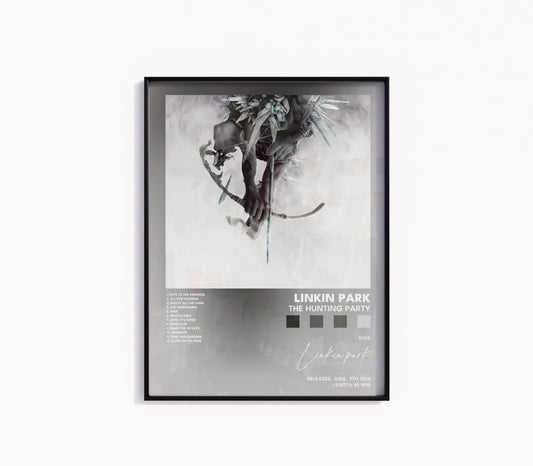Linkin Park "The Hunting Party" Album Poster
