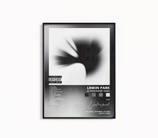 Linkin Park "A Thousand Suns" Album Poster