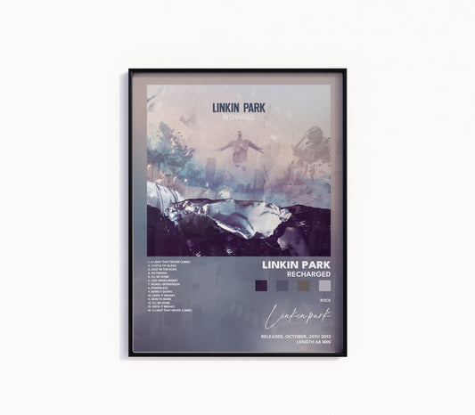 Linkin Park "Recharged" Album Poster