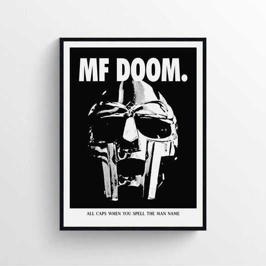 MF Doom Poster Print