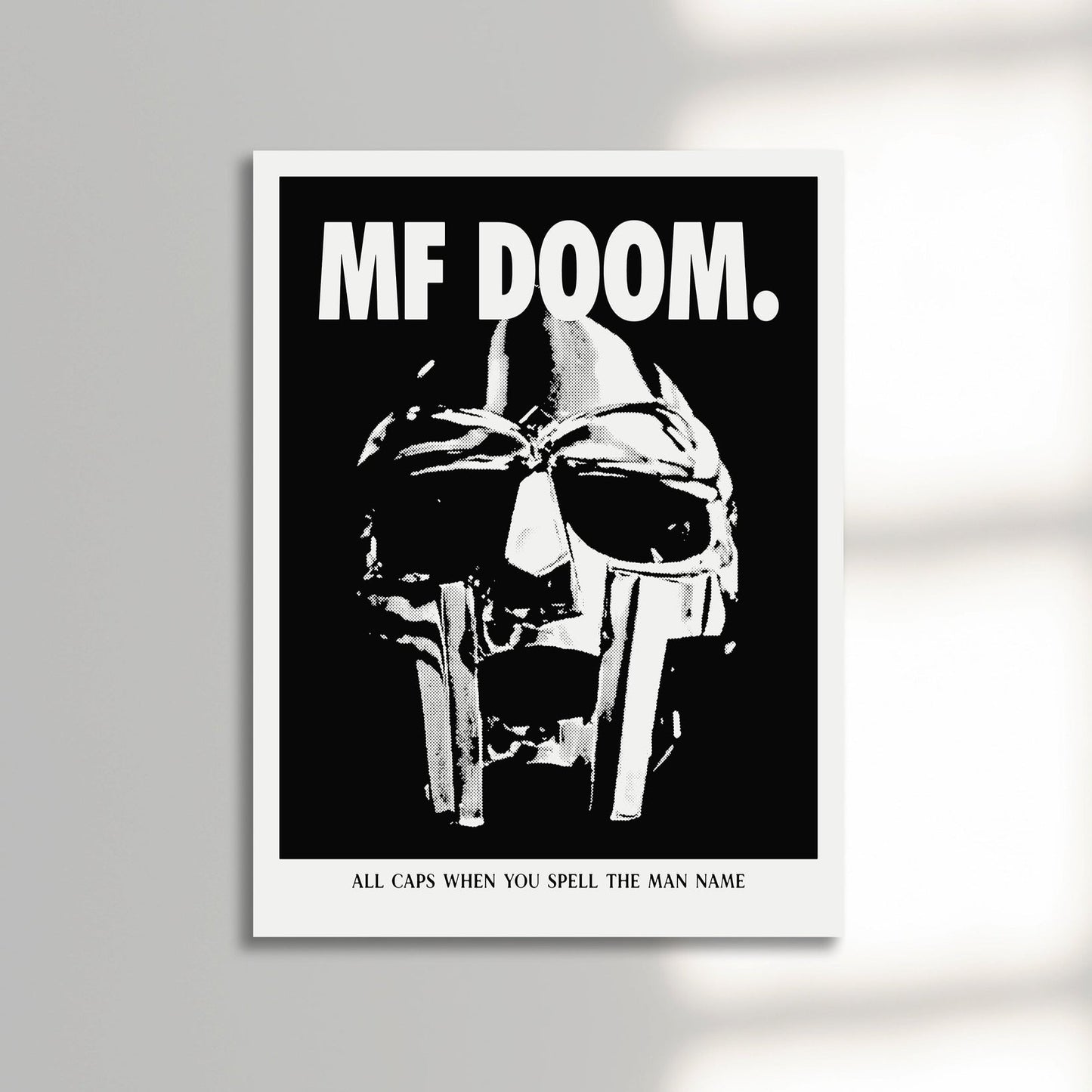 MF Doom Poster Print